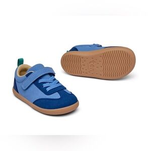 LIKE NEW Ten Little Retro Blue Suede Unisex Vegan Sneakers Size 8